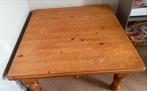 Houten Salontafel - Robuust en Charmant, Huis en Inrichting, Tafels | Salontafels, Ophalen, Gebruikt, 100 tot 150 cm, Vierkant