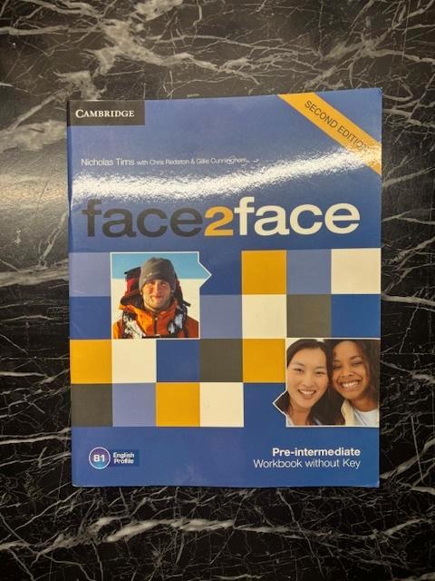 Cambridge Face2Face Second Edition Engels Workbook, Boeken, Schoolboeken, Zo goed als nieuw, Nederlands, Overige niveaus, Ophalen of Verzenden