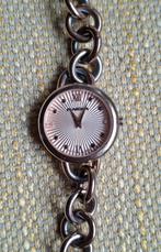 Horloge dames rosé verguld met natuurlijke diamanten, Sieraden, Tassen en Uiterlijk, Horloges | Dames, Ophalen of Verzenden, Gebruikt