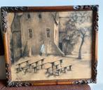 Houtskooltekening J. Postel, Ophalen