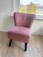 Roze Stoel - Stijlvol en Comfortabel, Huis en Inrichting, Fauteuils, Ophalen, Minder dan 50 cm, Minder dan 75 cm, Zo goed als nieuw