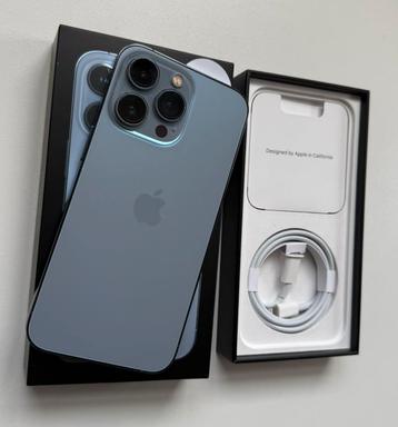 iPhone 13 Pro 128GB Siërra Blauw | Krasvrij scherm |Garantie beschikbaar voor biedingen