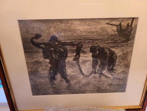 Fotogravure? Josef Israël, Antiek en Kunst, Kunst | Litho's en Zeefdrukken, Ophalen of Verzenden