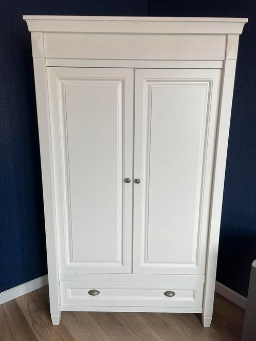 TWF Marbella babykamer hanglegkast 2 deuren/1 lade, Kinderen en Baby's, Kinderkamer | Commodes en Kasten, Gebruikt, Kast, 105 cm of meer