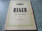 Reger Der 100. Psalm Opus 106, Muziek en Instrumenten, Bladmuziek, Gebruikt, Ophalen of Verzenden, Religie en Gospel, Artiest of Componist