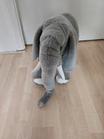 Pluche Olifant knuffel, Ophalen of Verzenden, Zo goed als nieuw, Wanddecoratie