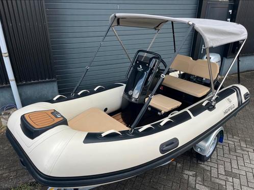 Highfield Classic360,Hypalon,Special Edition,Honda20pk,ACTIE, Watersport en Boten, Rubberboten, Nieuw, Overige merken, Aluminium