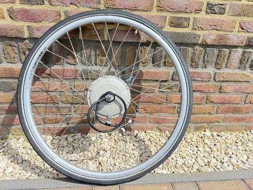 voorwielmotor Sparta en Batavus 36V, Fietsen en Brommers, Fietsonderdelen, Zo goed als nieuw, Algemeen, Wiel, Ophalen of Verzenden