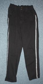 Bershka zwarte broek met streep mt 38 nieuw, Maat 38/40 (M), Zwart, Nieuw, Lang