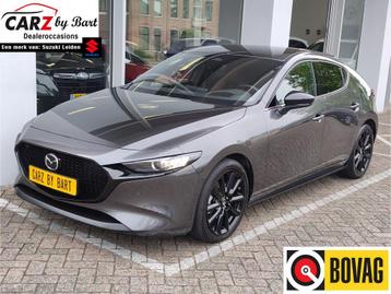 Mazda 3 2.0 e-SKYACTIV-G M HYBRID 122 NAGISA Alcantara | Ele beschikbaar voor biedingen