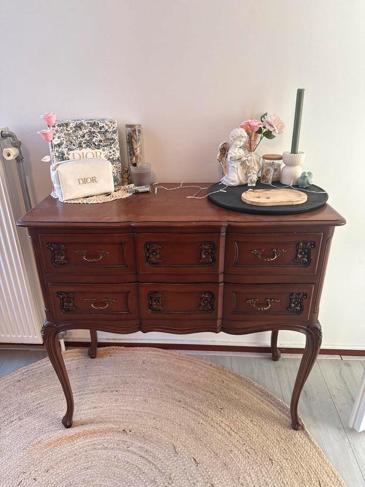 Vintage Sieradenkastje, Huis en Inrichting, Kasten | Dressoirs, Gebruikt, 50 tot 100 cm, 25 tot 50 cm, Met lade(s), Overige houtsoorten