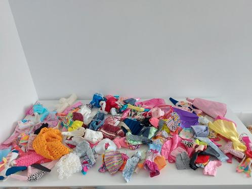 Partij 155 stuks Barbie kleding, Kinderen en Baby's, Speelgoed | Poppen, Gebruikt, Barbie, Ophalen of Verzenden