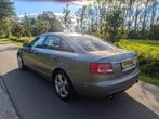 Audi A6 2.4 V6 130KW Multitronic 2005 Grijs, Auto's, Zwart, Parkeersensor, Particulier, Zilver of Grijs