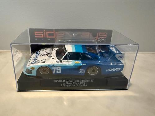 Sideways Porsche 935/78 Fitzpatrick Racing, Kinderen en Baby's, Speelgoed | Racebanen, Gebruikt, Elektrisch, Overige merken, Ophalen of Verzenden