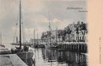 Hellevoetsluis - Westkade met boten (gel. 1908), Ophalen of Verzenden, Voor 1920, Gelopen, Zuid-Holland