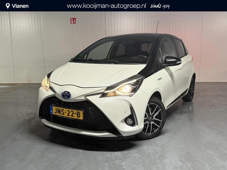 Toyota Yaris 1.5 Hybrid Bi-Tone Luxe en nette auto slechts 6, Auto's, Toyota, Bedrijf, Te koop, Yaris, ABS, Achteruitrijcamera