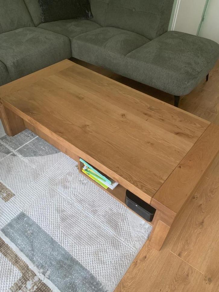 Houten Tafelset - Eijerkamp - Zo Goed Als Nieuw, Huis en Inrichting, Tafels | Salontafels, Zo goed als nieuw, Minder dan 50 cm