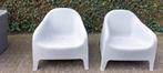 2 grijze Ikea tuinstoelen Skarpo, Ophalen, Gebruikt, Kunststof