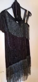 Jurk met Franjes - Charleston Thema, Maat 38/40 (M), Carnaval, Ophalen of Verzenden, Kleding