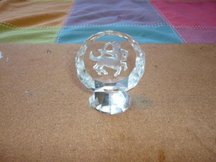 Mooi glas sterrenbeeld Boogschutter in zeer goede staat, Antiek en Kunst, Antiek | Glas en Kristal, Ophalen of Verzenden