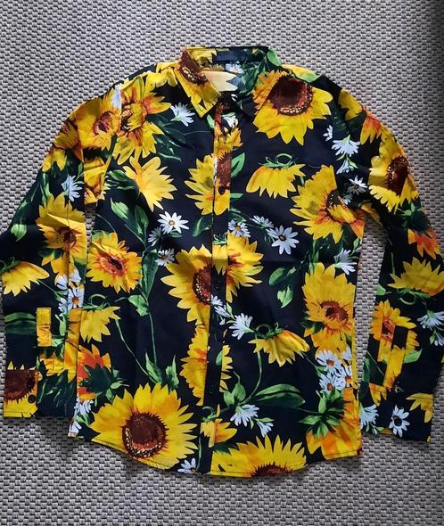 Splinternieuw heren overhemd met zonnebloemprint, Kleding | Heren, Overhemden, Nieuw, Ophalen of Verzenden
