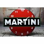 Martini Emaillen wandklok Citroën Daf Indian Kreidler Zundap, Antiek en Kunst, Antiek | Emaille, Ophalen of Verzenden