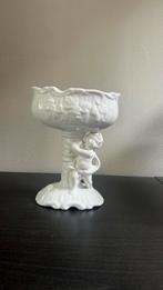 Prachtige Witte Bloempot met Engel – Sfeervolle Decoratie, Tuin en Terras, Bloempotten, Ophalen of Verzenden, ., ., .