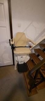 Traplift, Ophalen, Met bocht