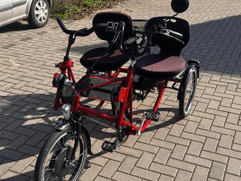 Electrische Duo fiets. PF Mobility., Fietsen en Brommers, Fietsen | Driewielfietsen, Zo goed als nieuw, Ophalen