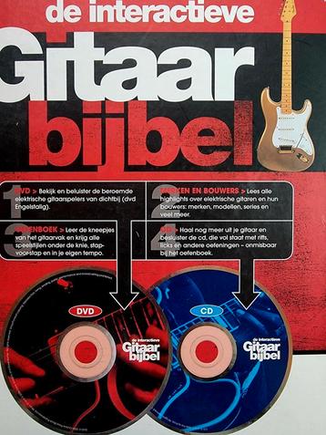 De Interactieve Gitaar Bijbel. + Cd, Dvd, Oefenboek, Merken. beschikbaar voor biedingen