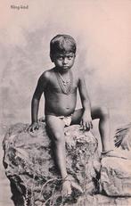 Nederlands Indië Sumatra - Kling kind op rots, Verzamelen, Ophalen of Verzenden, 1920 tot 1940, Gelopen, Buiten Europa