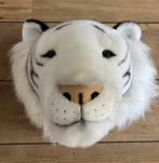 Wild & Soft Witte Tijger - pluche kop, Kinderen en Baby's, Kinderkamer | Inrichting en Decoratie, Ophalen, Zo goed als nieuw, Wanddecoratie