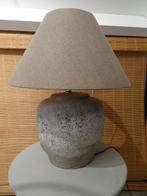 Kruiklamp met kap (taupe), Huis en Inrichting, Ophalen, Gebruikt, Minder dan 50 cm