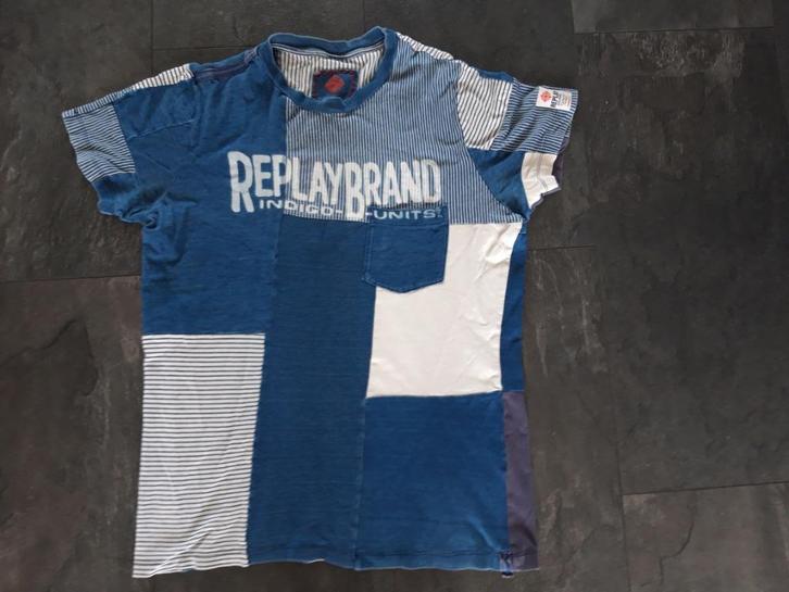 Replay Shirt / T - Shirt., Kleding | Heren, T-shirts, Zo goed als nieuw, Maat 52/54 (L), Overige kleuren, Ophalen