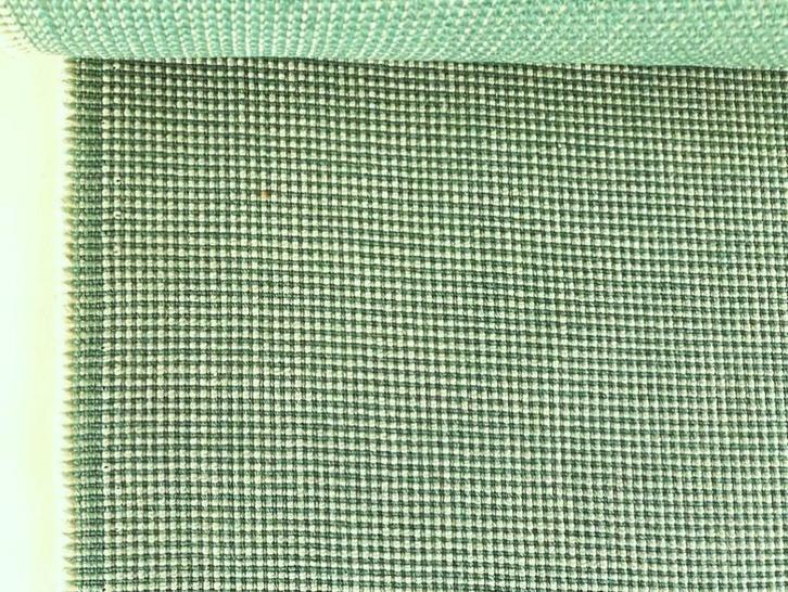 De Ploeg Albano 11/05; zachtgroen+creme; 3,26 mtr meubelstof, Hobby en Vrije tijd, Stoffen en Lappen, Nieuw, Wol, 120 cm of meer