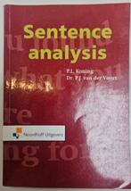 P.L. Koning - Sentence analysis, Verzenden, Beta, Zo goed als nieuw, WO