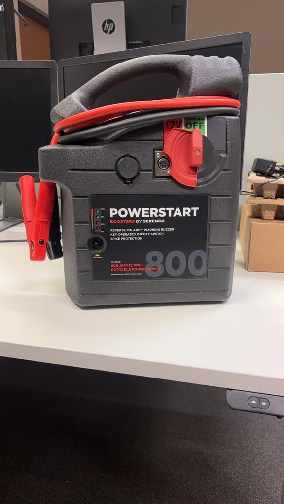 Powerstart 800 Amp Accu Booster, Auto diversen, Jumpstarters, Zo goed als nieuw, Ophalen