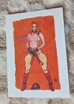 Sexy vrouw in jockey outfit, Verzenden, 1980 tot heden, Ongelopen, Overige thema's