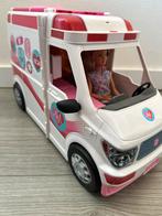 Barbie ambulance met sirene, Ophalen, Zo goed als nieuw