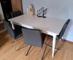 Ikea Ingatorp eettafel + 4 stoelen, Ophalen of Verzenden