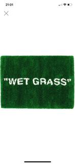 Ikea x Virgil Abloh ‘Wet Grass’ Tapijt Nieuw Markerad Clctie, Nieuw, Wit, Rechthoekig, Off White Virgil Abloh