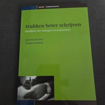 Johannes de Geus - Stukken beter schrijven beschikbaar voor biedingen