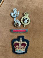 Lotje Engelse badges., Ophalen of Verzenden, Landmacht, Engeland, Embleem of Badge