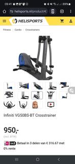 Infiniti VG50BS-BT crosstrainer, Sport en Fitness, Ophalen, Zo goed als nieuw, Metaal, Crosstrainer