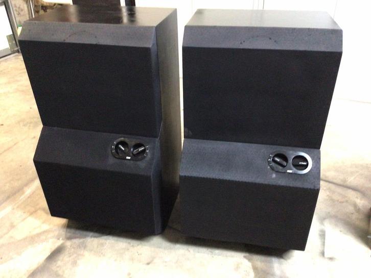 B&W DM6 kangoeroes  boxen 1977 voor de echte HiFi liefhebber, Audio, Tv en Foto, Luidsprekers, Gebruikt, Front, Rear of Stereo speakers