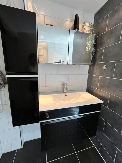 Badkamermeubel set, Huis en Inrichting, Badkamer | Badkamermeubels, Gebruikt, Wastafelkast, Minder dan 100 cm, 50 tot 100 cm, 25 tot 50 cm