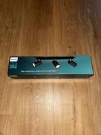 *NIEUW*Philips plafondspot Kosipo zwart 3xGU10, Ophalen of Verzenden, Zo goed als nieuw