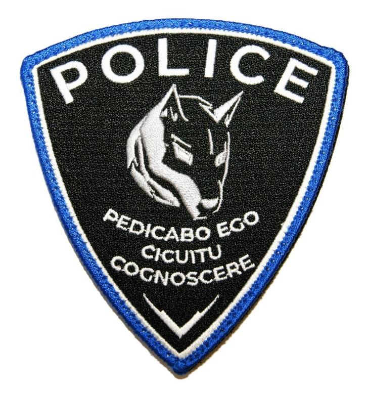 Patch / Embleem Police K9 onbekend, Verzamelen, Militaria | Algemeen, Marechaussee, Embleem of Badge, Overige gebieden, Verzenden