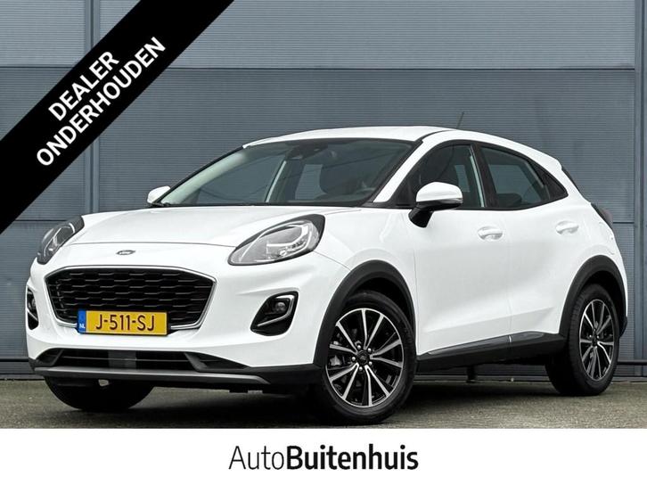 Ford Puma 1.0 EcoBoost Hybrid Titanium X|1e Eigenaar|AFN. TR, Auto's, Ford, Bedrijf, Te koop, Puma, ABS, Achteruitrijcamera, Airbags