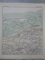 003 / plattegrond ANWB van Leeuwarden ( rond 1920 ), Gelezen, Ophalen of Verzenden, Landkaart, 1800 tot 2000